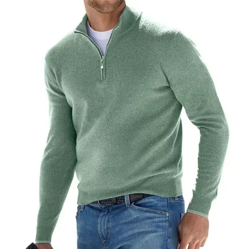 🔥HOT SALE 49% OFF🔥Men's Basic Zipped Sweater