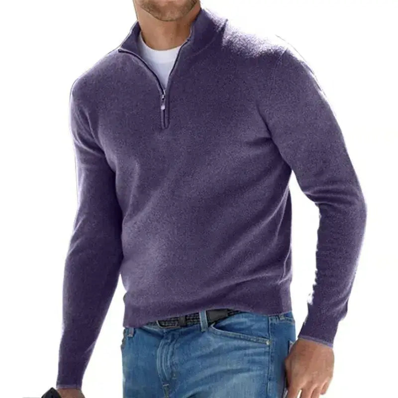 🔥HOT SALE 49% OFF🔥Men's Basic Zipped Sweater