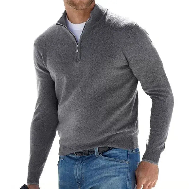 🔥HOT SALE 49% OFF🔥Men's Basic Zipped Sweater