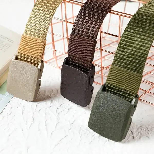 🎁2024 New Year Hot Sale🎁Non-Metallic Non-Magnetic Buckle Nylon Belt