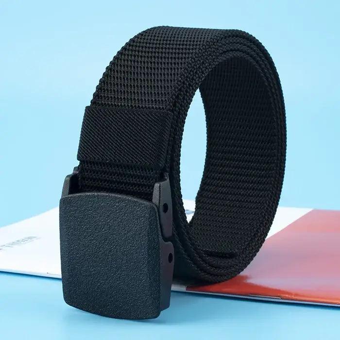 🎁2024 New Year Hot Sale🎁Non-Metallic Non-Magnetic Buckle Nylon Belt