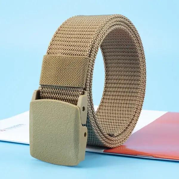 🎁2024 New Year Hot Sale🎁Non-Metallic Non-Magnetic Buckle Nylon Belt